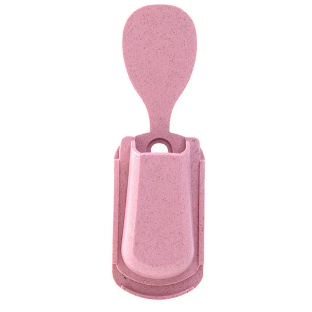 Rice Paddle Anti-Stick Wall-Mounted Storage