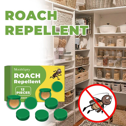 Roach Bait Discs Enclosed Odorless Boric Acid Formula