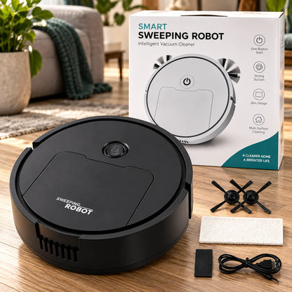 Robot Vacuum Low-Profile & Quiet 30 Minute Runtime