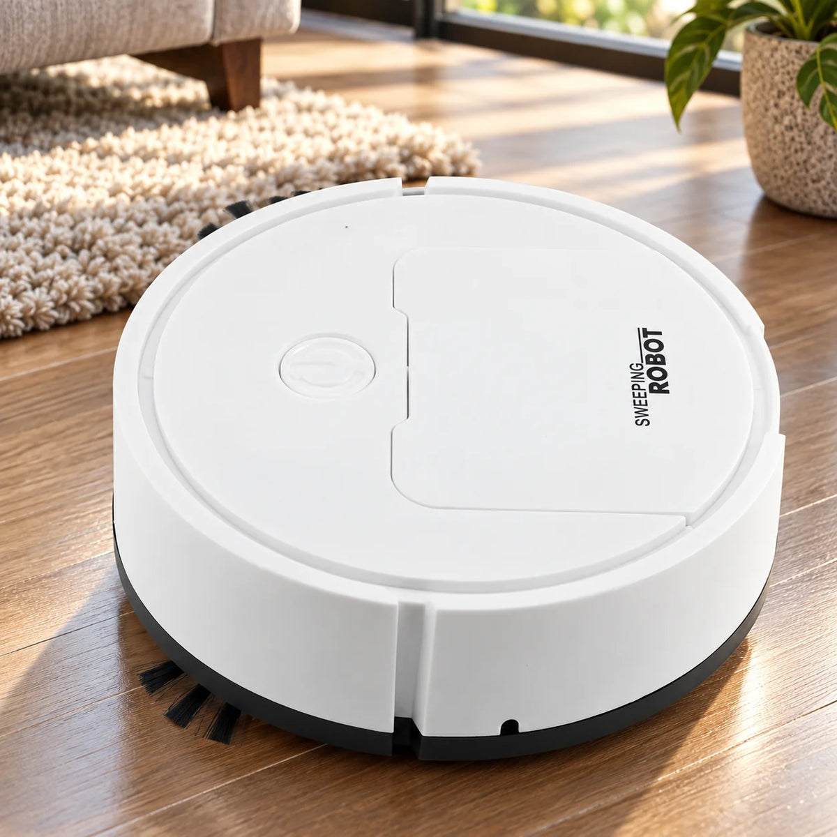 Robot Vacuum Low-Profile & Quiet 30 Minute Runtime