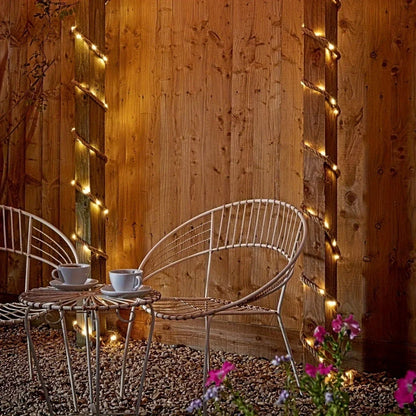 Rope Lights Solar-Powered Hemp Rope Waterproof 60 LEDs