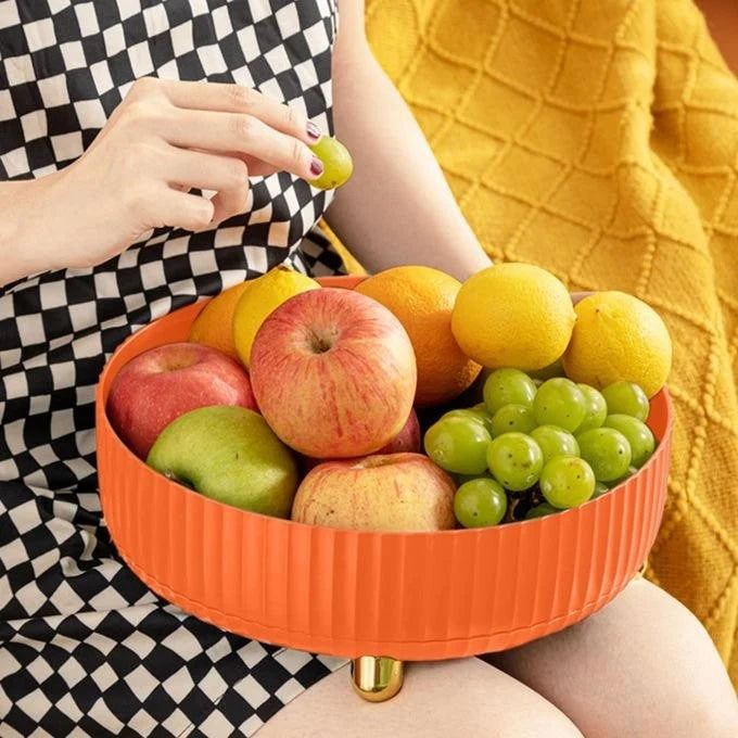 Rotating Storage Tray 360-Degree Turntable Compact Organizer