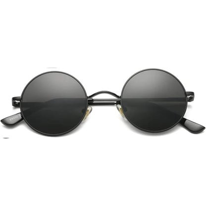 Round Sunglasses Polarized Full UV Protection Lightweight Frame