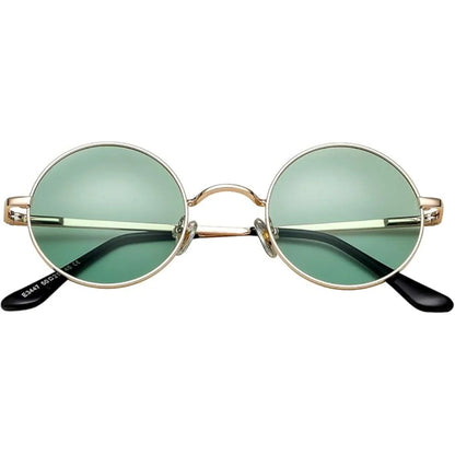 Round Sunglasses Polarized Full UV Protection Lightweight Frame