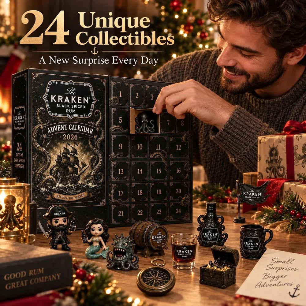 Rum Advent Calendar 24-Day Countdown Mini Bottles