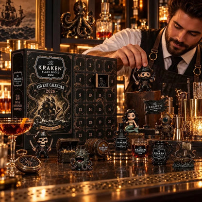 Rum Advent Calendar 24-Day Countdown Mini Bottles