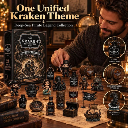 Rum Advent Calendar 24-Day Countdown Mini Bottles