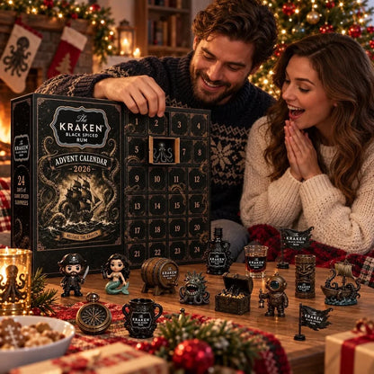 Rum Advent Calendar 24 Mini Bottles Christmas Countdown
