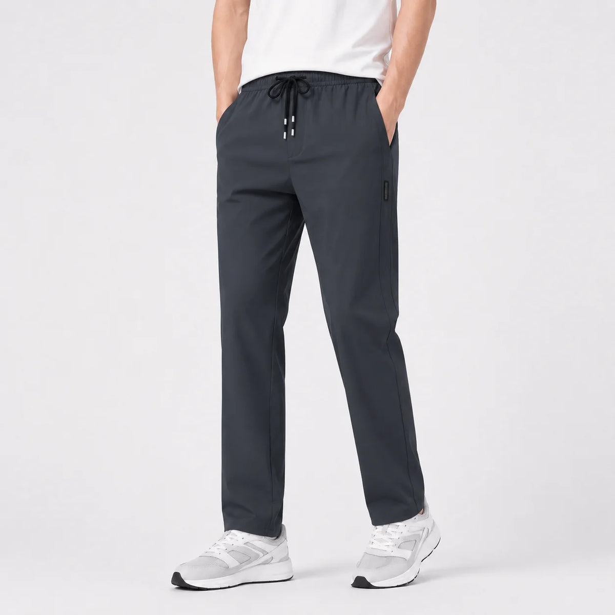 Running Pants Breathable Quick-Drying Drawstring Waist