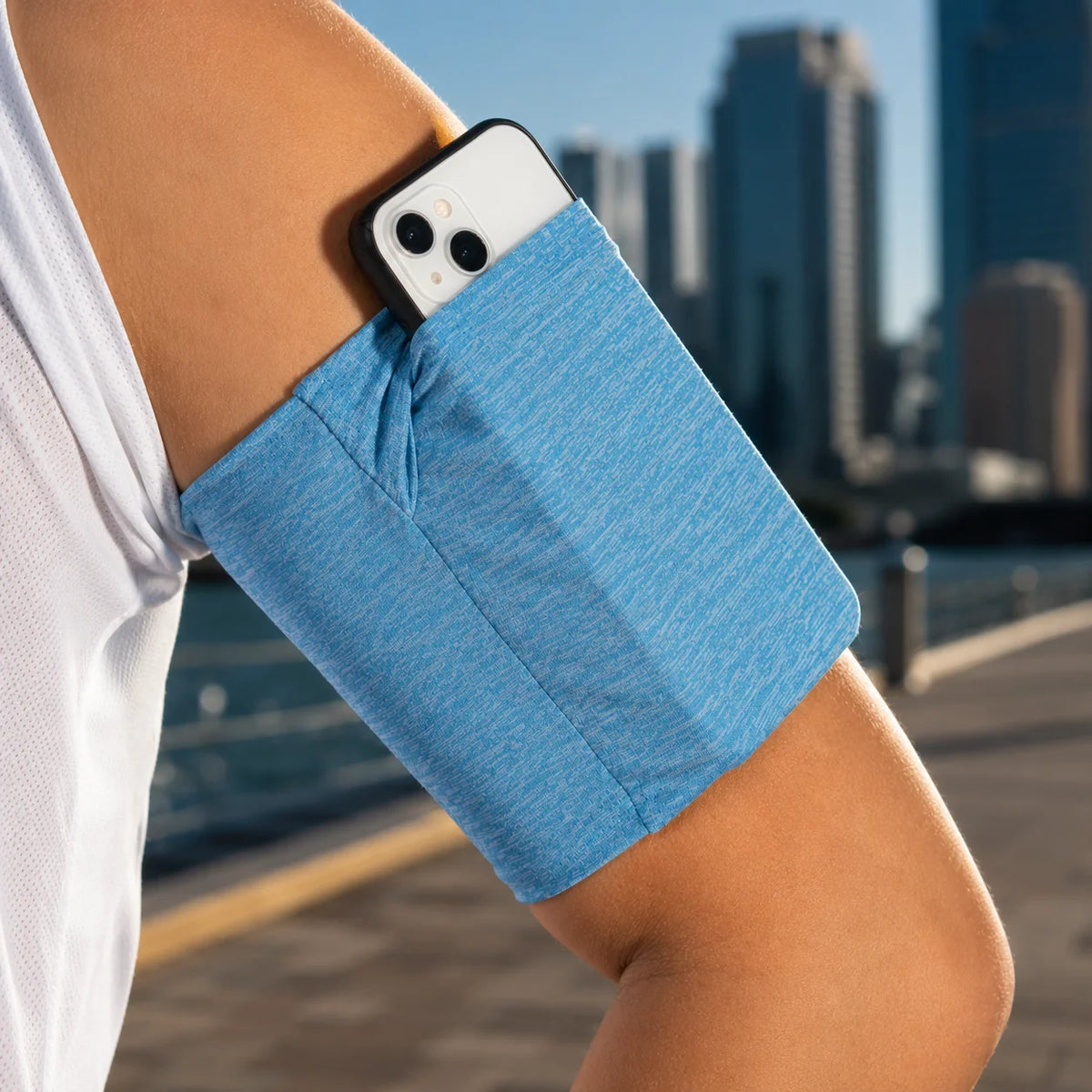 Running Phone Armband Touchscreen-Friendly Adjustable No-Slip Strap