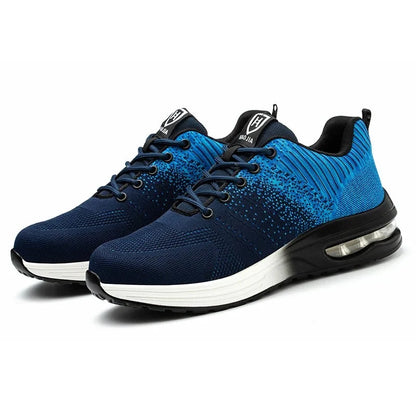 Safety Shoe Steel Toe & Anti-Perforation Slip-Resistant Sole
