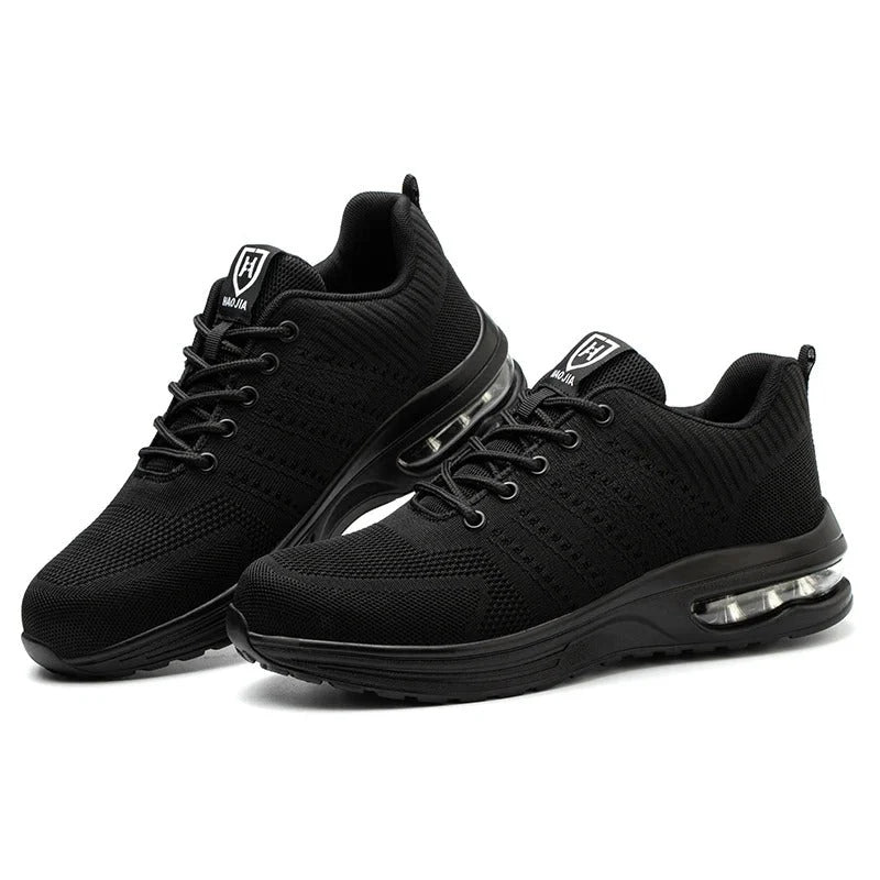 Safety Shoe Steel Toe & Anti-Perforation Slip-Resistant Sole
