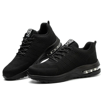 Safety Shoe Steel Toe & Anti-Perforation Slip-Resistant Sole