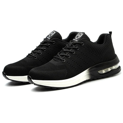 Safety Shoe Steel Toe & Anti-Perforation Slip-Resistant Sole