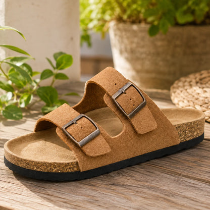 Sandal Two Strap Adjustable Dual Buckle Molded EVA