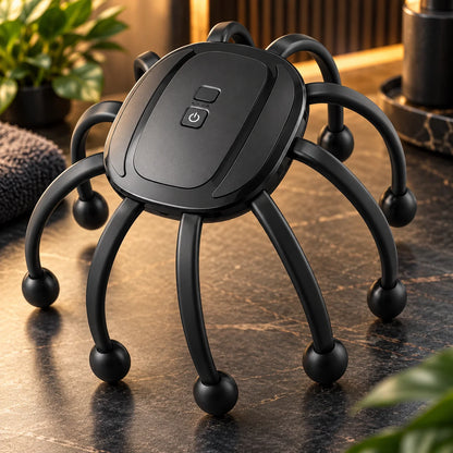 Scalp Massager 14-Node Cordless Bluetooth Speaker