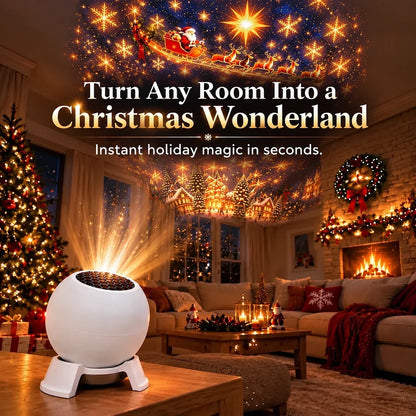Scene Projector USB-Powered Compact Holiday Light
