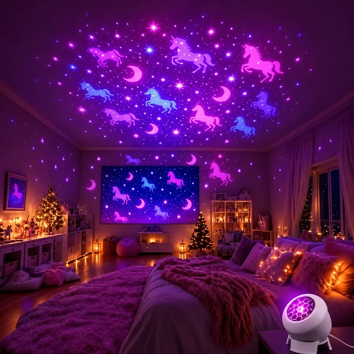 Scene Projector USB-Powered Compact Holiday Light