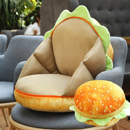 Seat Cushion 2-In-1 Decorative PP Cotton Lightweight & Portable