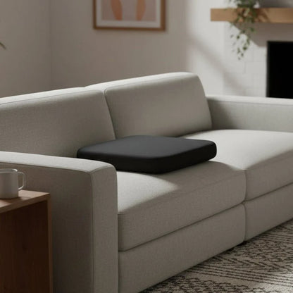 Seat Cushion Ergonomic Foam Non-Slip Base Removable Cover