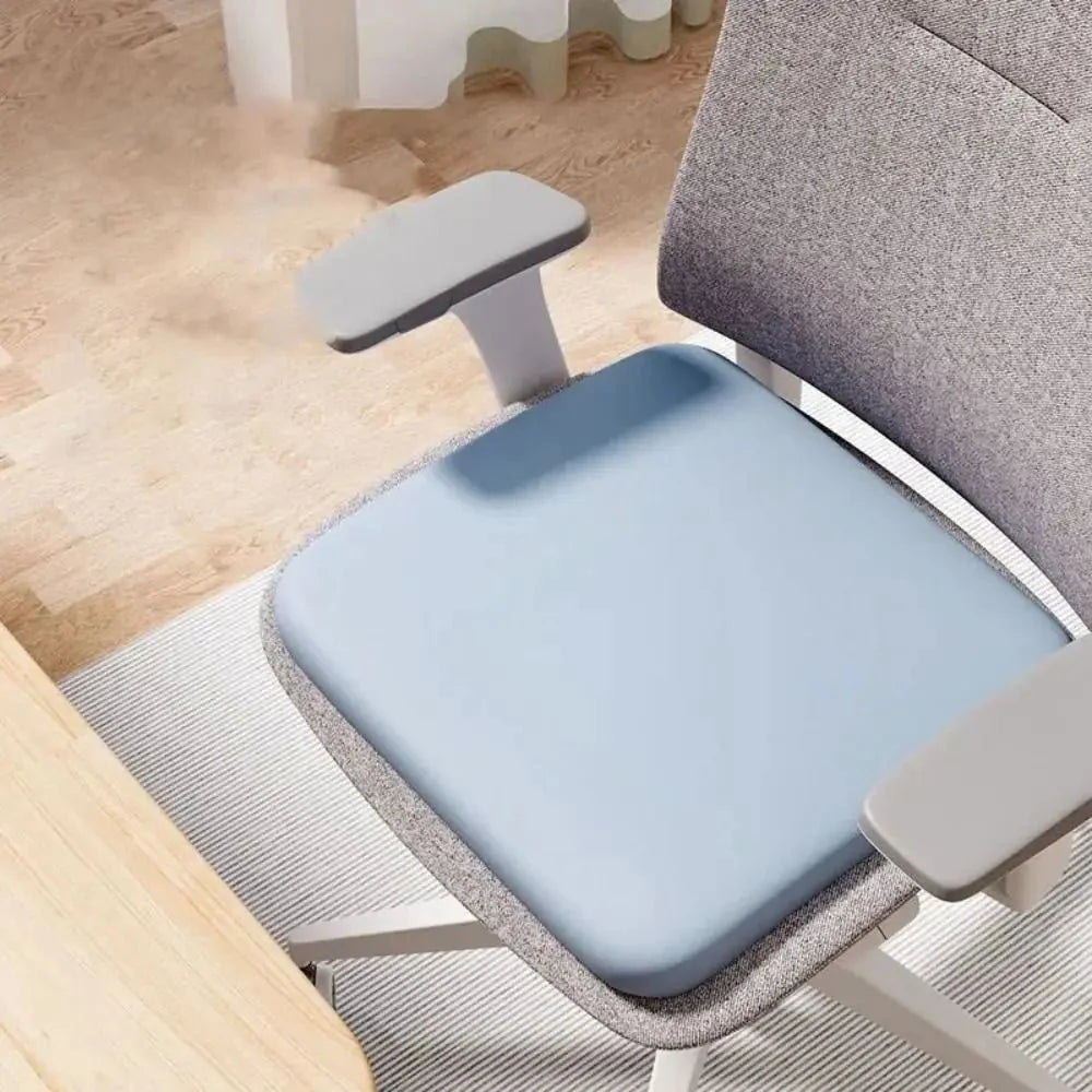 Seat Cushion Ergonomic Foam Non-Slip Base Removable Cover