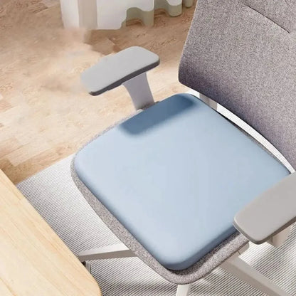 Seat Cushion Ergonomic Foam Non-Slip Base Removable Cover