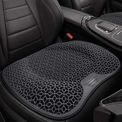 Seat Cushion Ergonomic Gel Honeycomb Machine Washable Cover