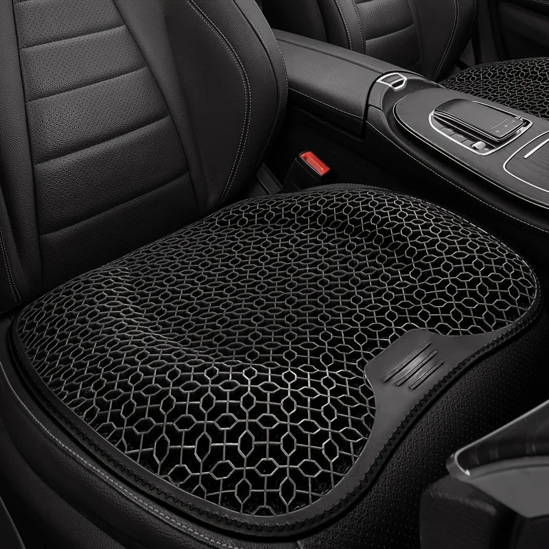 Seat Cushion Ergonomic Gel Honeycomb Machine Washable Cover