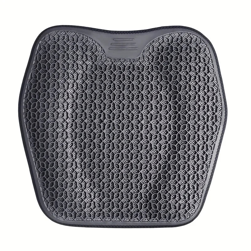 Seat Cushion Ergonomic Gel Honeycomb Machine Washable Cover