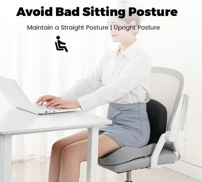 Seat Cushion Ergonomic Memory Foam Non-Slip