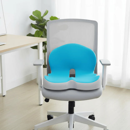 Seat Cushion Ergonomic Memory Foam Non-Slip Bottom