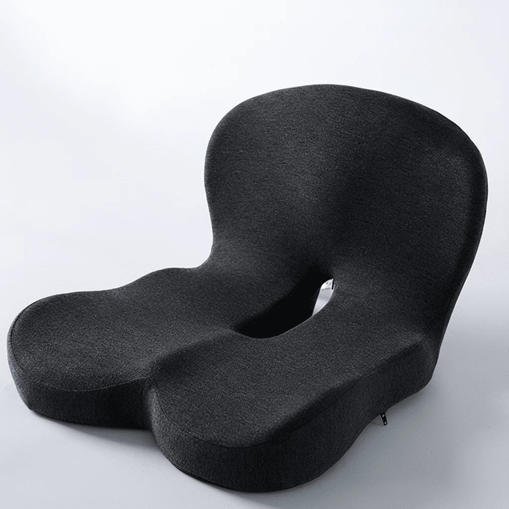 Seat Cushion Ergonomic Memory Foam Non-Slip Bottom