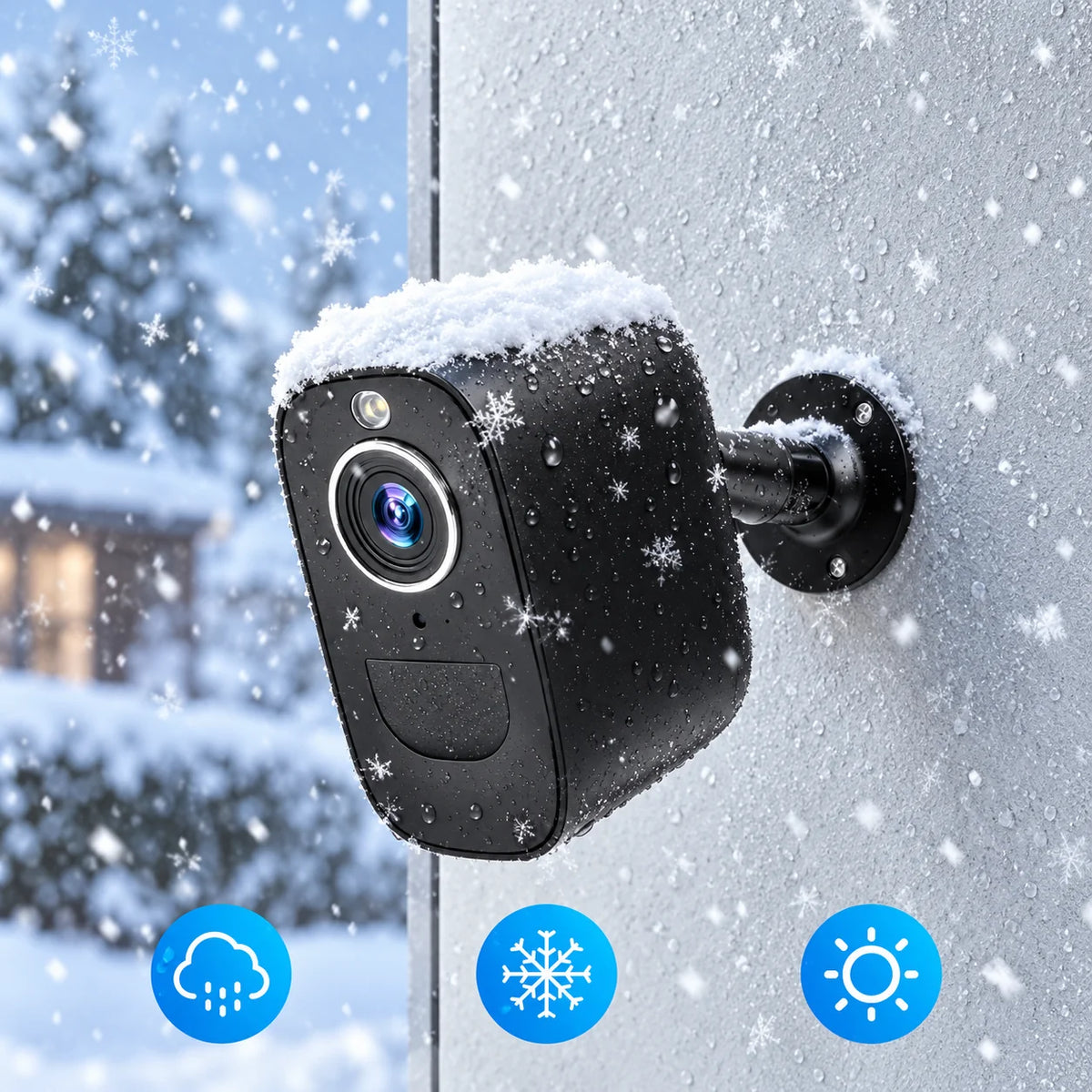 Security Camera 4G LTE Long Battery & Night Vision