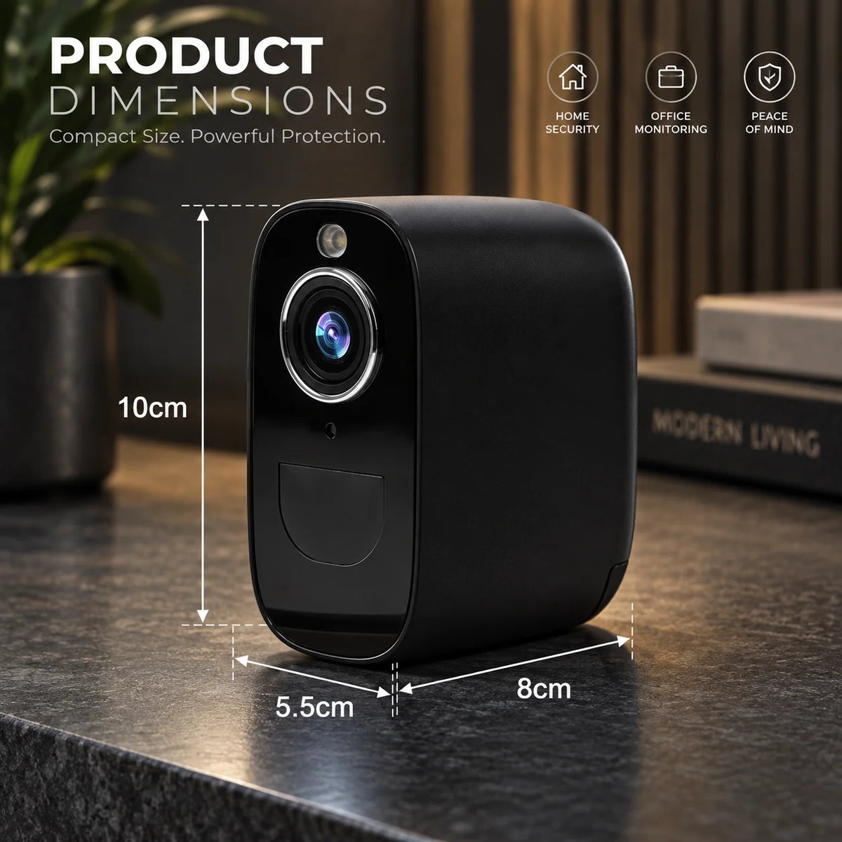 Security Camera 4G LTE Long Battery & Night Vision
