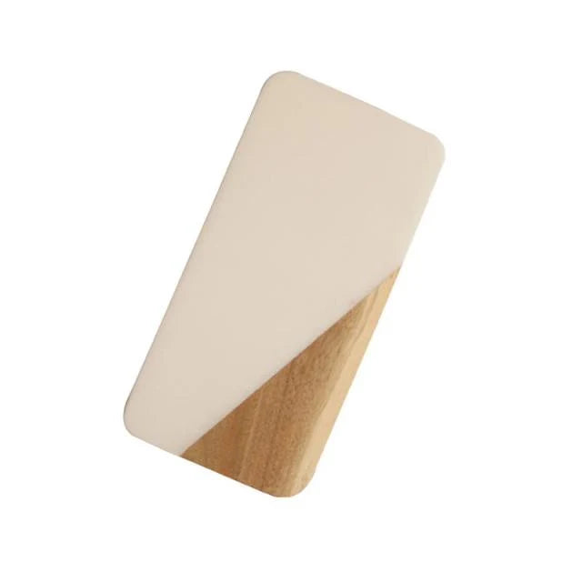 Serving Tray Marble & Wood Compact Rectangular