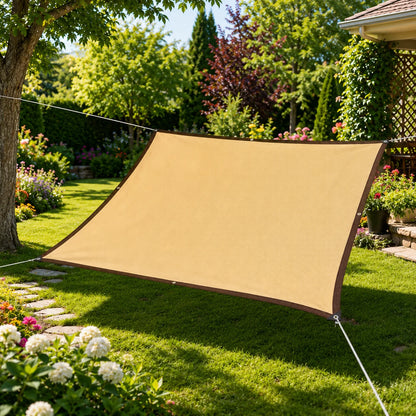 Shade Cloth 90% UV Protection HDPE Mesh Reinforced Eyelets
