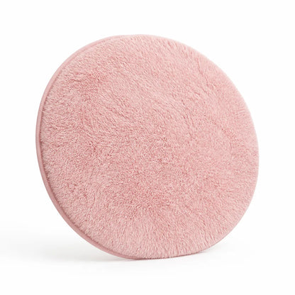 Shaggy Fluffy Polyester Rug with Non-Slip Backing (Machine-Washable)