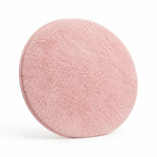 Shaggy Fluffy Polyester Rug with Non-Slip Backing (Machine-Washable)