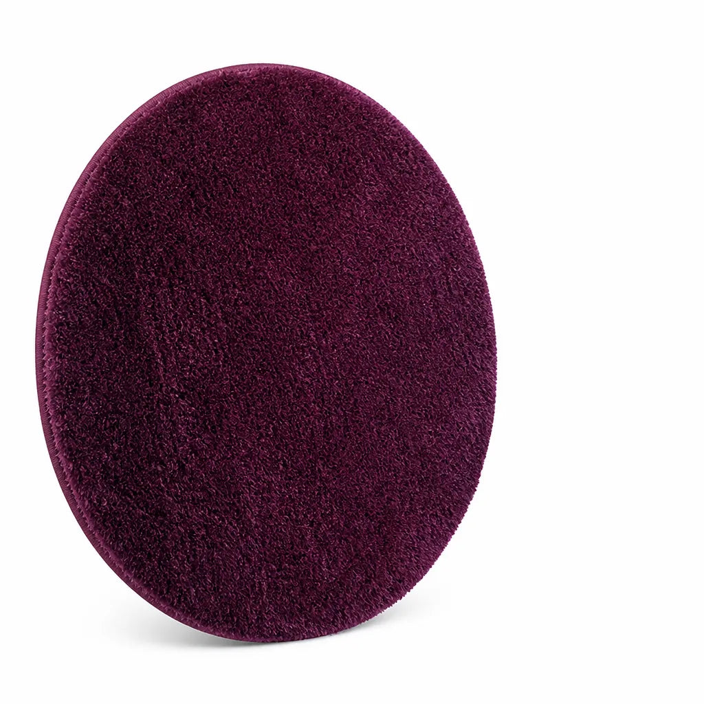 Shaggy Fluffy Polyester Rug with Non-Slip Backing (Machine-Washable)