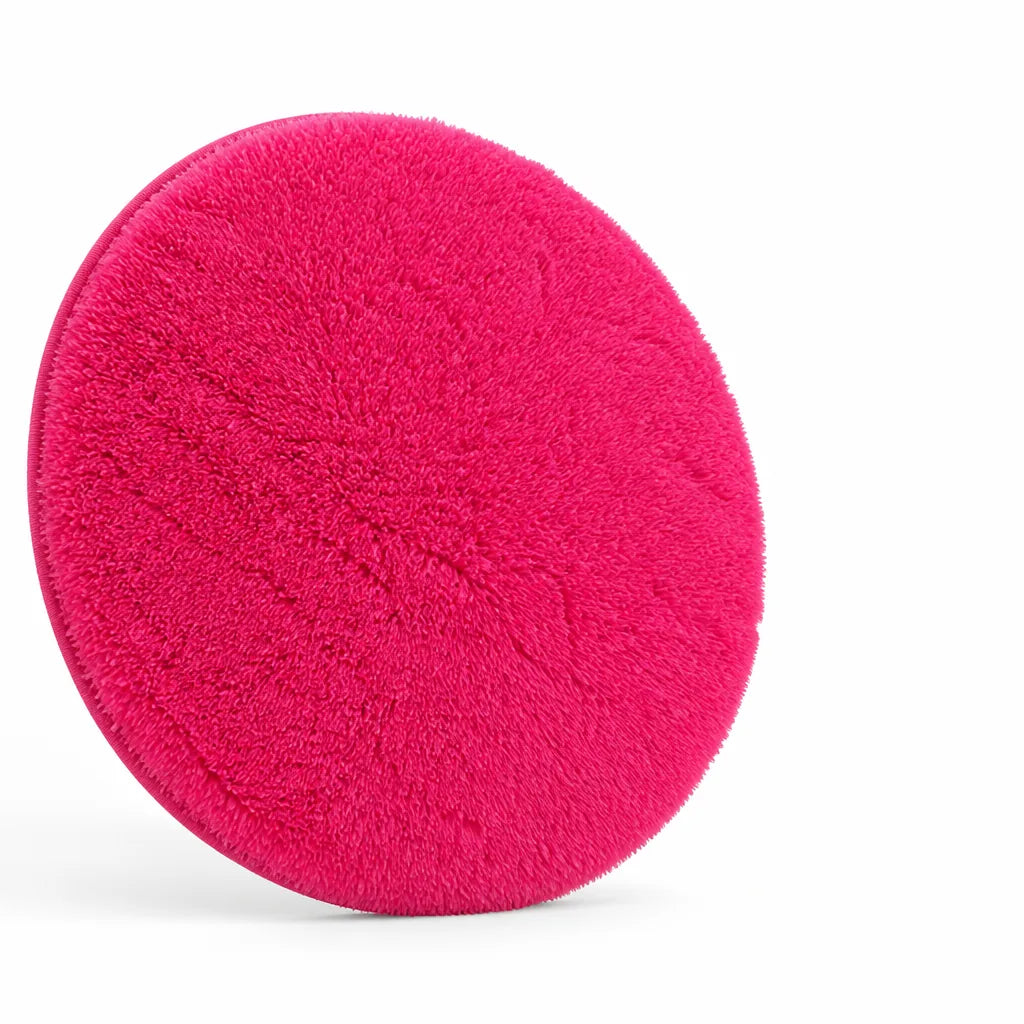 Shaggy Fluffy Polyester Rug with Non-Slip Backing (Machine-Washable)