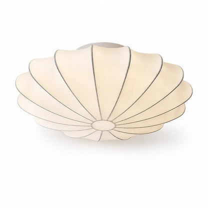 Shell-Shaped Metal and Polymer Ceiling Light (E26/E27 Socket)