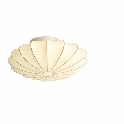 Shell-Shaped Metal and Polymer Ceiling Light (E26/E27 Socket)