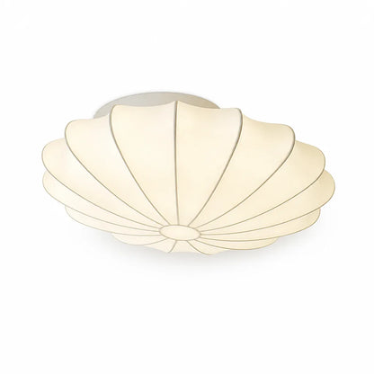 Shell-Shaped Metal and Polymer Ceiling Light (E26/E27 Socket)