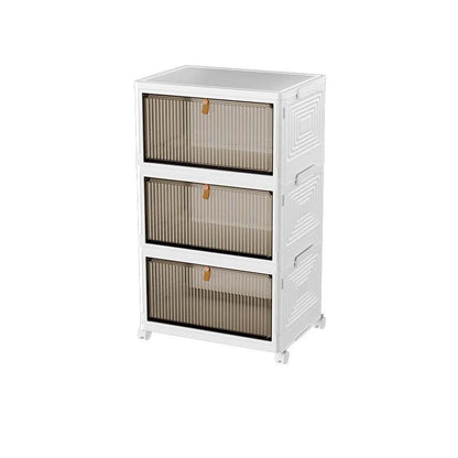 Shoe Rack Transparent Adjustable Compartments