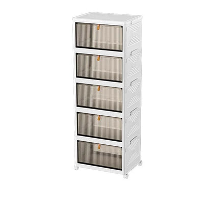 Shoe Rack Transparent Adjustable Compartments