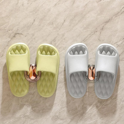 Shoe Rack Wall-Mounted Transparent Space-Saving