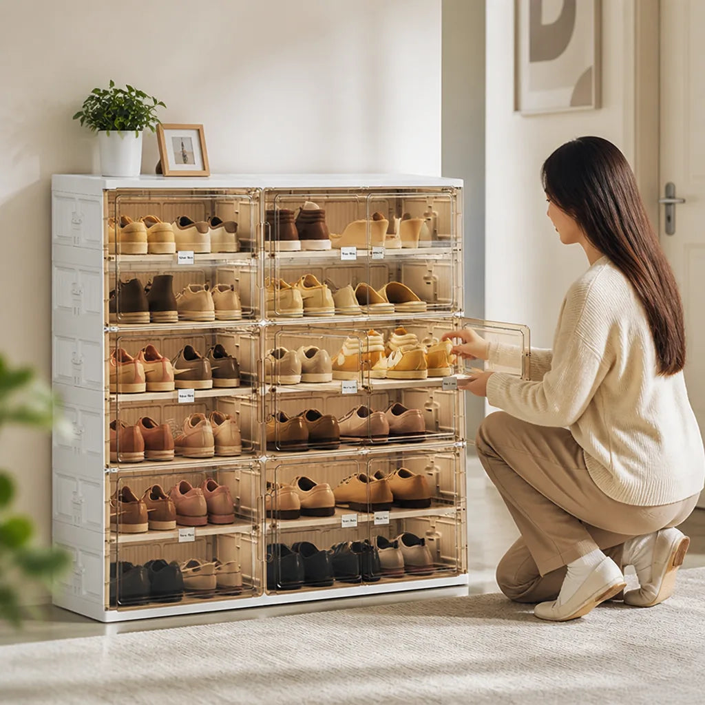Shoe Stacker Transparent Tiers & Space-Saving