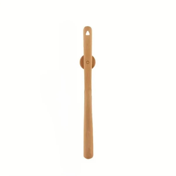 Shoehorn Long Handle 20 Inch Solid Wood Magnetic Mount