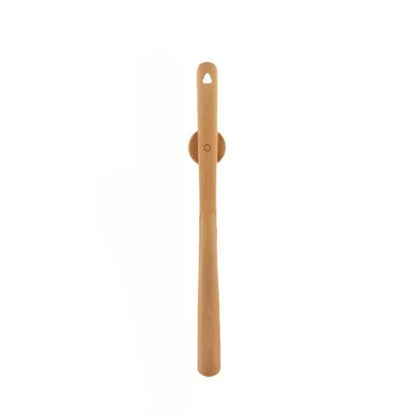 Shoehorn Long Handle 20 Inch Solid Wood Magnetic Mount