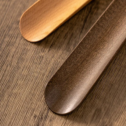 Shoehorn Long Handle 20 Inch Solid Wood Magnetic Mount